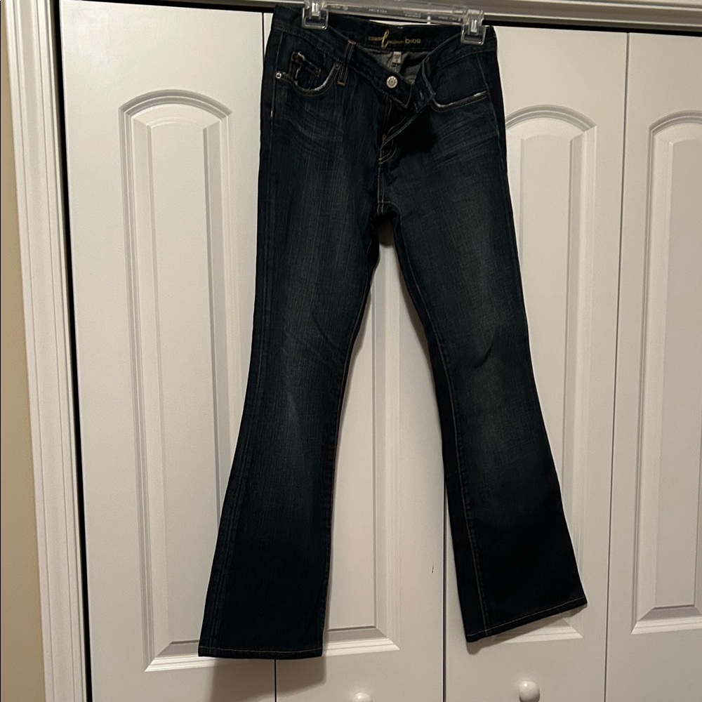 bebe Dark Indigo Women's Boot Cut Jeans